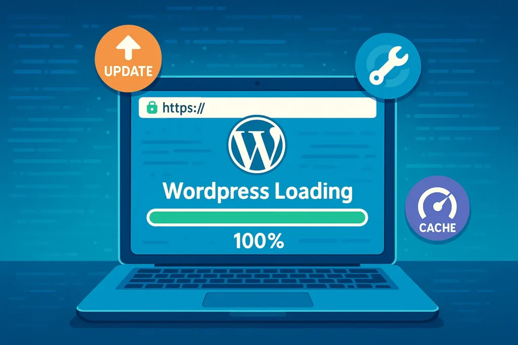 Fast-WordPress-Laptop