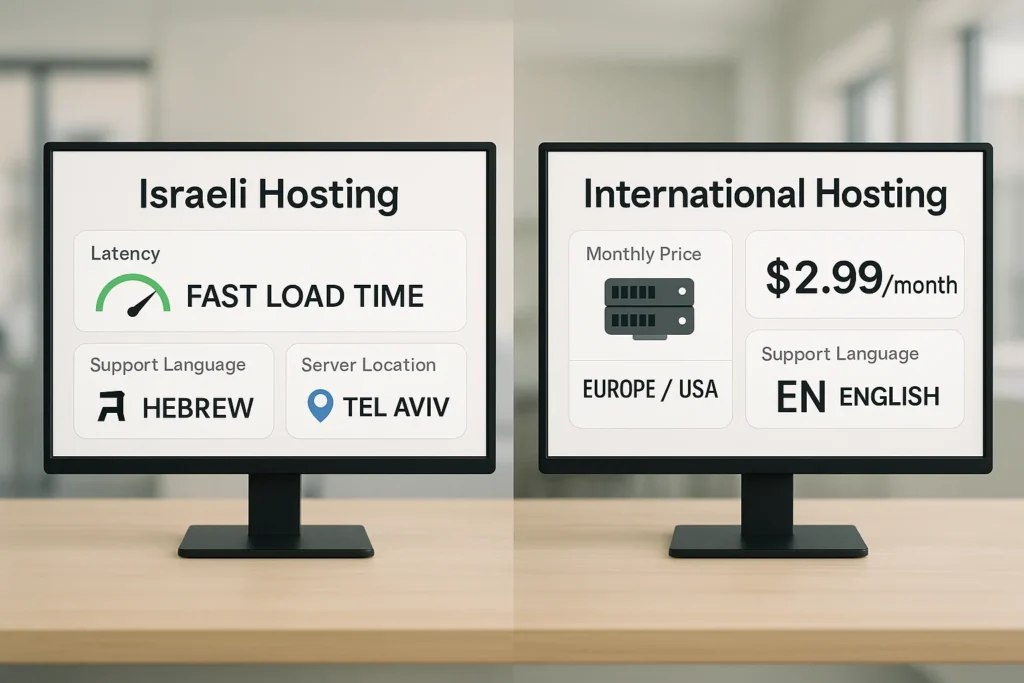 Hosting-Comparison-Israel-vs-International
