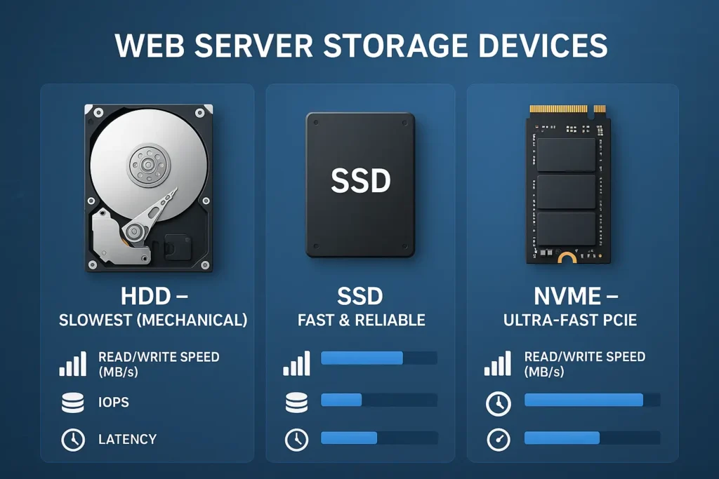 Web-Server-Storage-Comparison