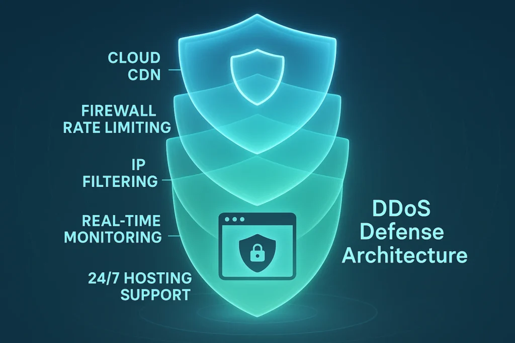 ddos-defense-stack-cloud-firewall-cdn-monitoring