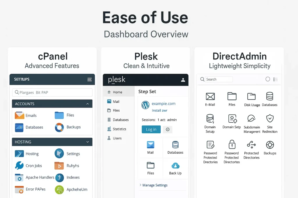 hosting-panel-feature-comparison-cpanel-plesk-directadmin