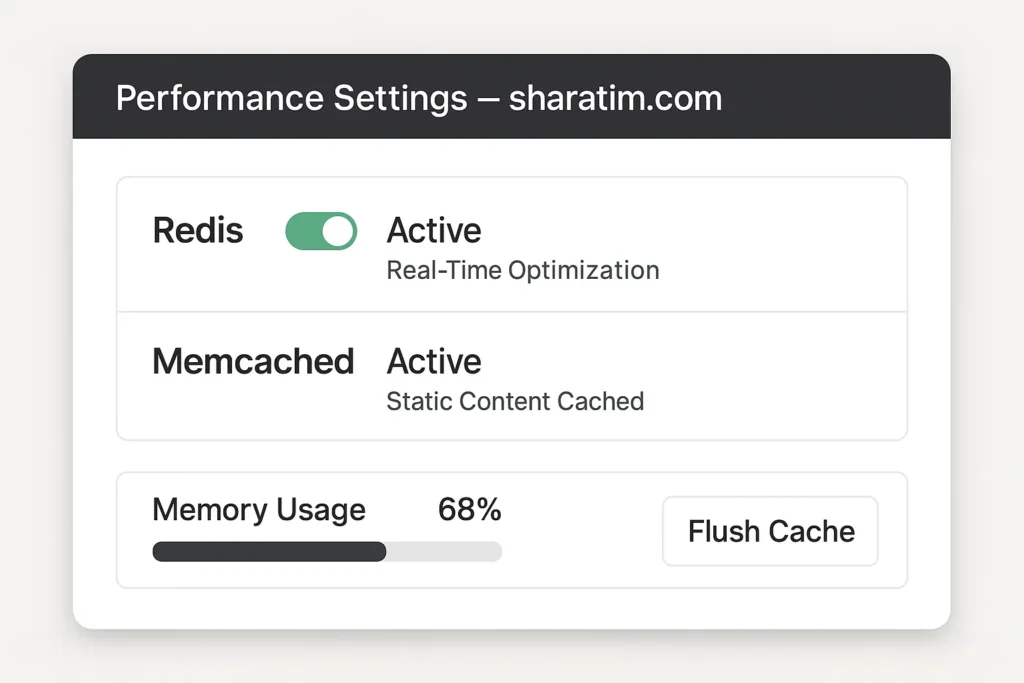hosting-panel-redis-memcached-performance-tools