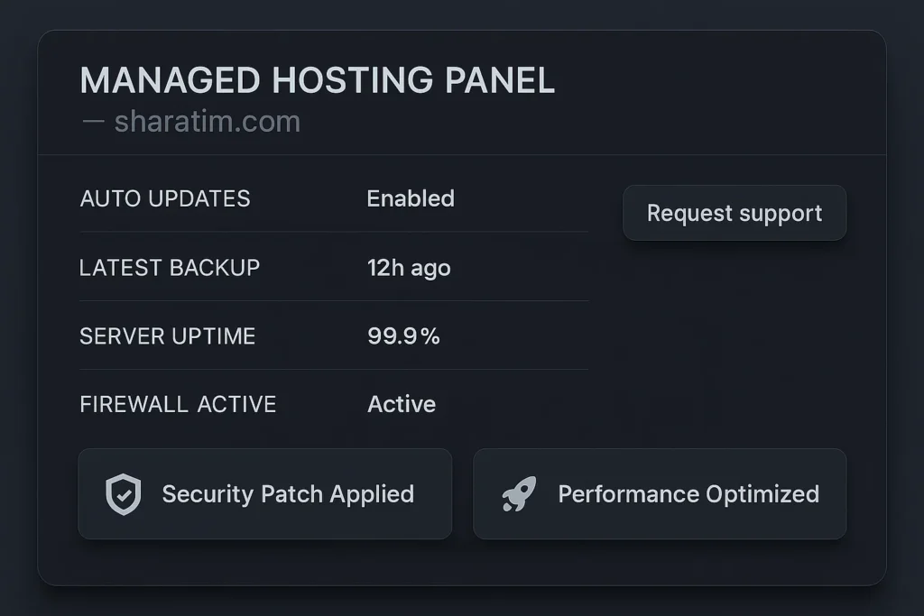 managed-hosting-dashboard-with-server-maintenance-tools