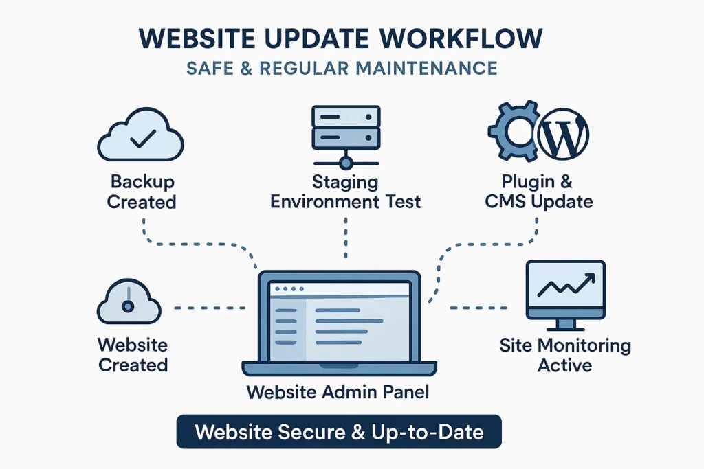 website-update-process-safe-maintenance-steps